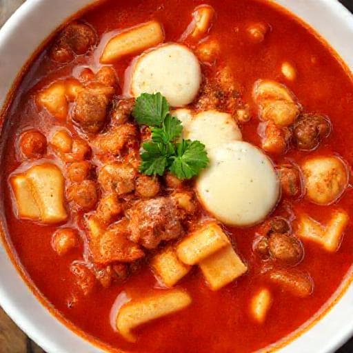 Quick Skillet Lasagna Soup