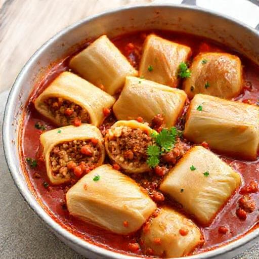 Quick Sour Cabbage Rolls (Simplified)