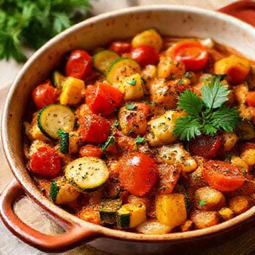 Quick Weeknight Vegetable Gyuvech