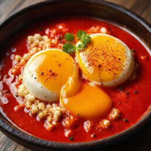 Spicy Яйца по панагюрски with Smoked Paprika
