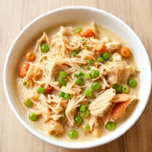 Quick Creamy Chicken Fricassee