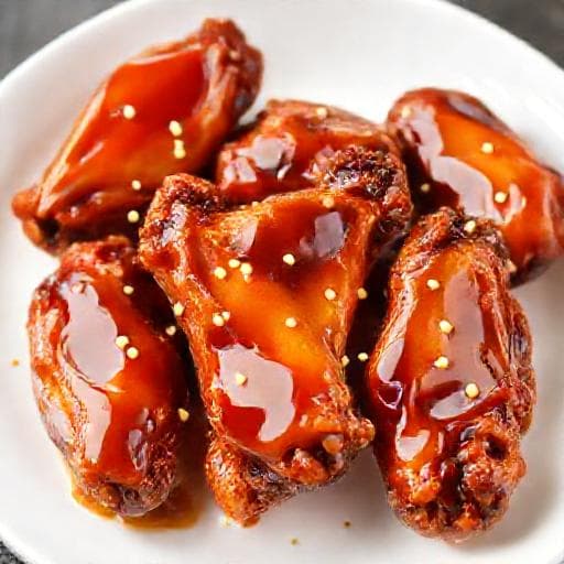 Quick Honey Soy Glazed Wings