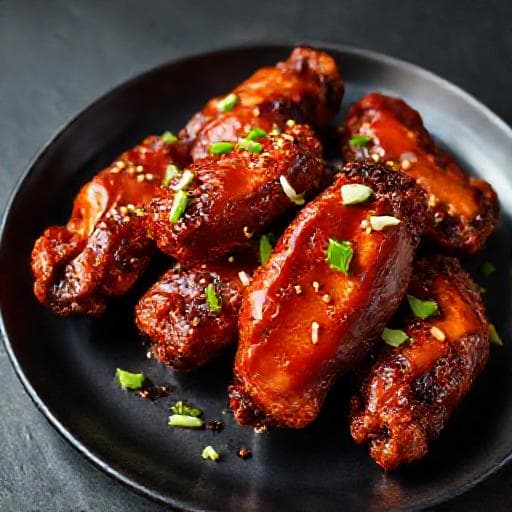 Spicy Korean-Inspired Honey Soy Chicken Wings