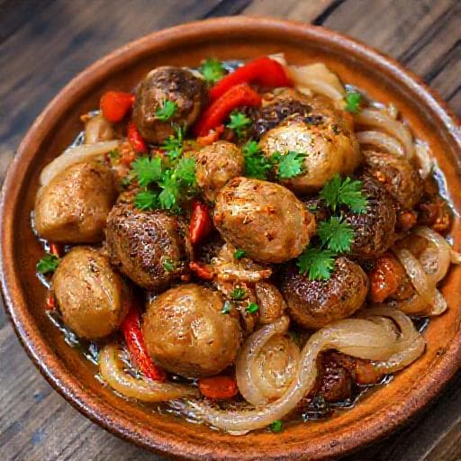 Classic Bulgarian Chicken Livers "Po Selksi"