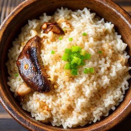 穴子と新生姜の炊き込みご飯