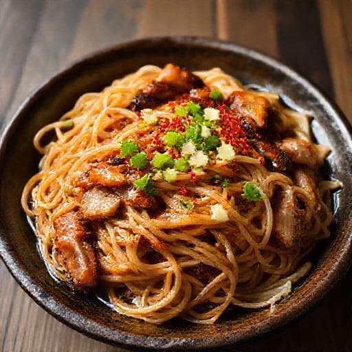蒜山焼きそば(伝統的)