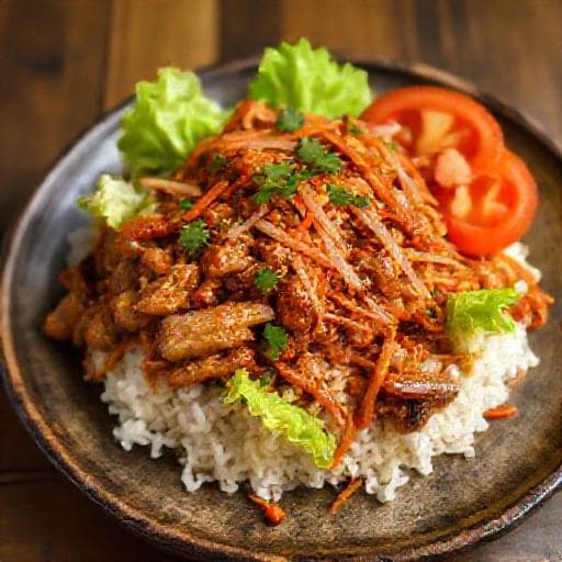 豚キムチシシリアンライス風