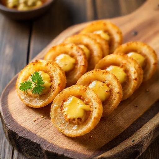 チーズ入り!変わり種からし蓮根