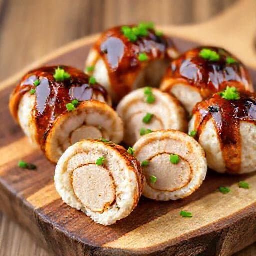 簡単!鶏むね肉巻きおにぎり