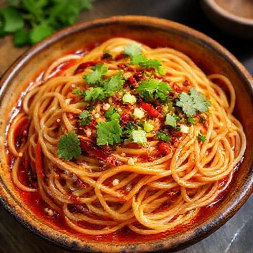 本格麻辣拌麺