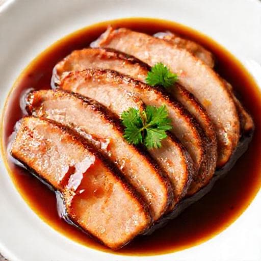 簡単レンジで鴨ロース煮