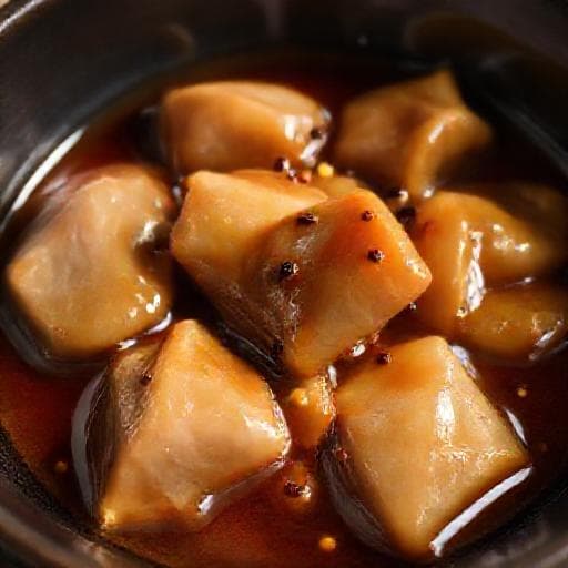 鶏レバーの甘辛煮 (山椒風味)