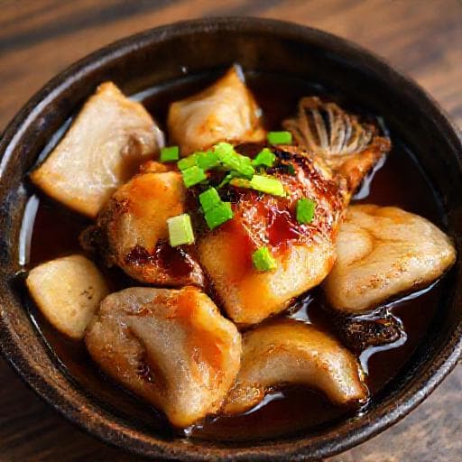 鯛のあら炊き(基本)