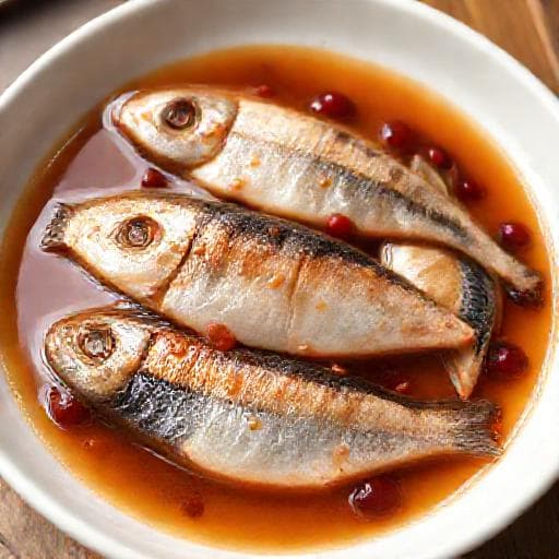 簡単いわしの梅煮