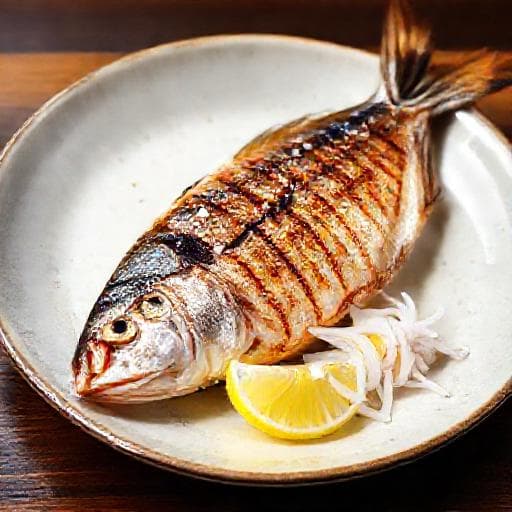 ほっけの開き(伝統的塩焼き)