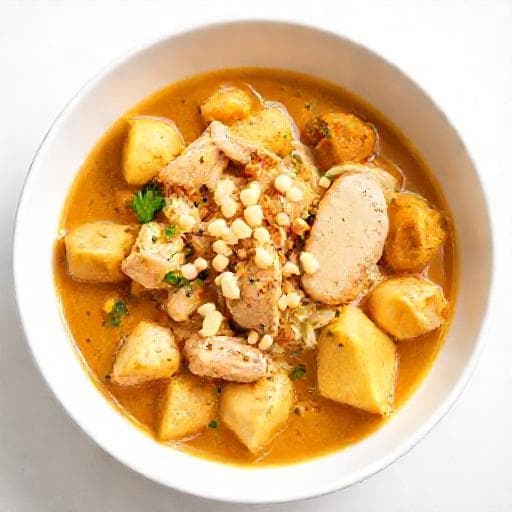 簡単!鶏むね肉のマッサマン風カレー