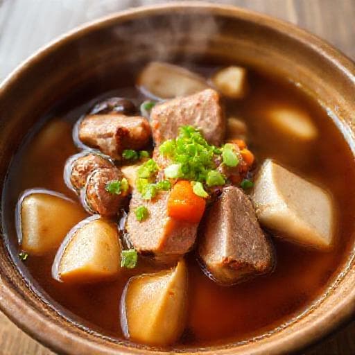 根菜たっぷり!豚肉入り三平汁