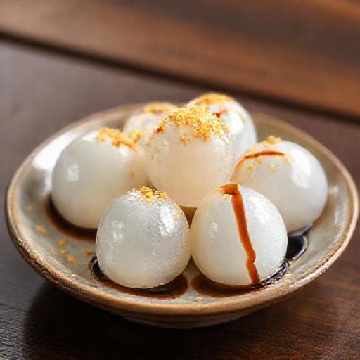 水信玄餅 (伝統的な作り方)