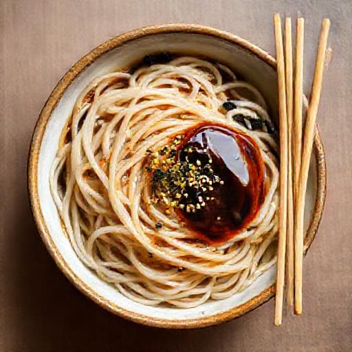 簡単!つけ汁で食べる稲庭うどん