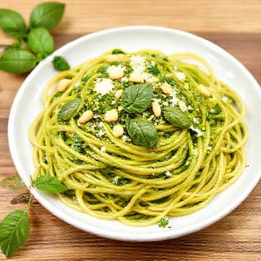 しそベーゼスパゲティ(伝統的)