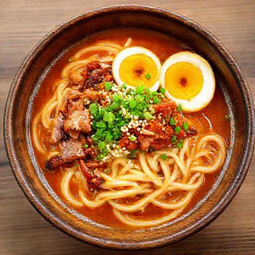 ピリ辛!豚キムチ佐野風ラーメン