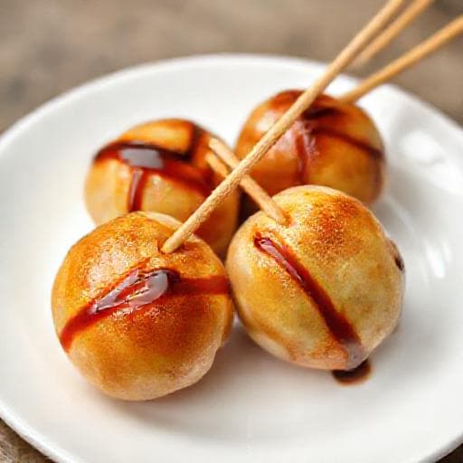 伝統的な焼きまんじゅう