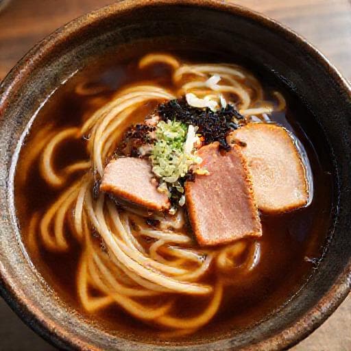 伝統的な竹岡式ラーメン