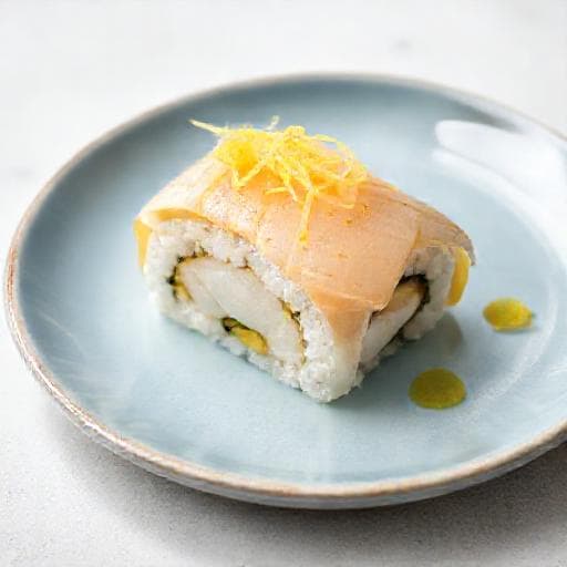 変わり種かぶら寿司(柚子風味)