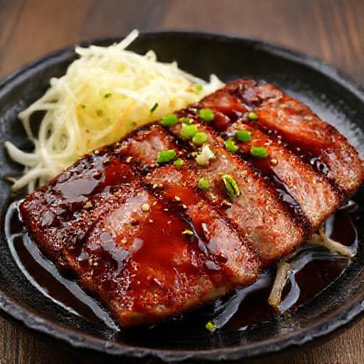 味噌だれでいただく!名古屋風とんてき