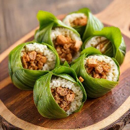 変わり種!鶏そぼろ入りめはり寿司