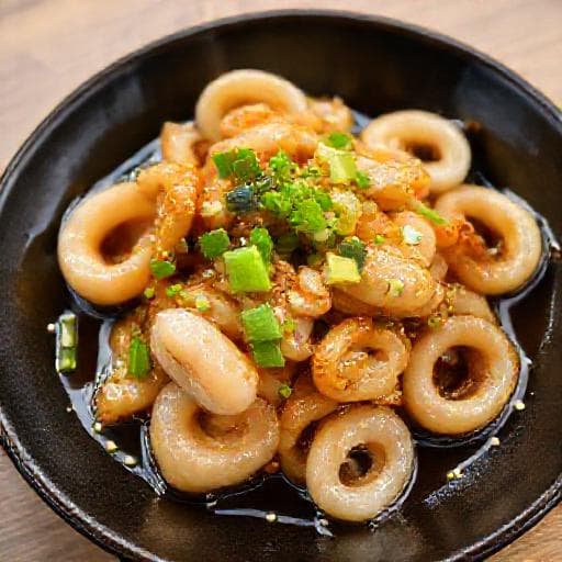 やりいかのバター醤油炒め(基本)