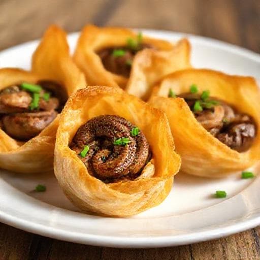 Szybkie Pieczarki w Cieście Cienkim
