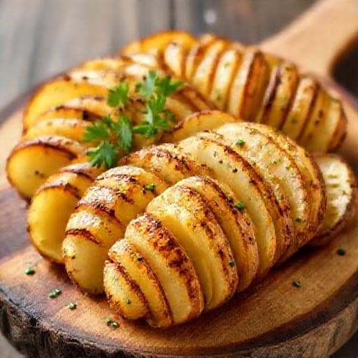 Klasyczne Ziemniaki Hasselback