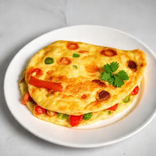 Klasyczny Omlet z Warzywami