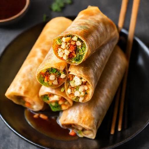 Sajgonki z Warzywami i Tofu