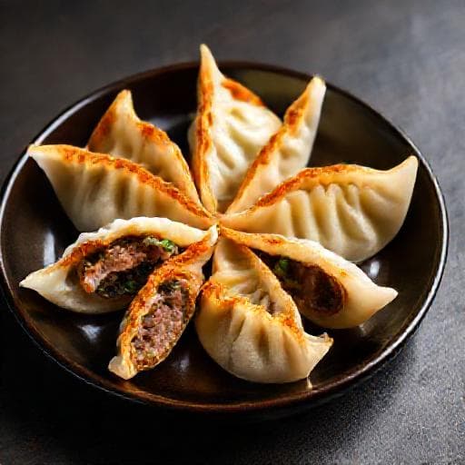 Klasyczne Gyoza z Wieprzowiną