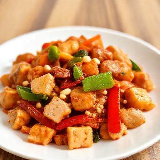 Szybki Kurczak Kung Pao