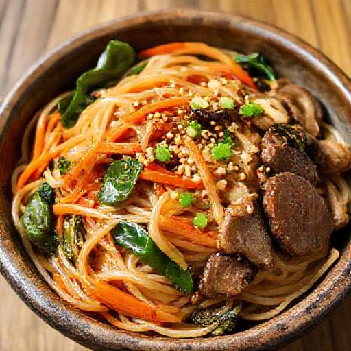 Tradycyjne Japchae