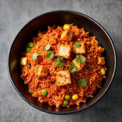 Ryż Smażony z Kimchi i Tofu (Wegańska Wersja)