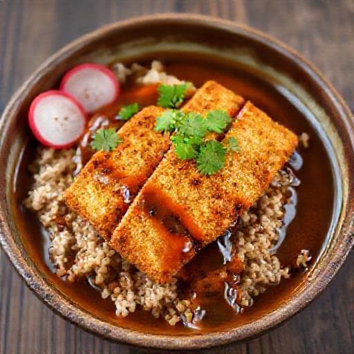 Katsu Curry z Tofu (Wegańskie)