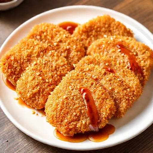 Szybkie Tonkatsu z Łopatki
