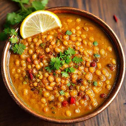 Dal Tadka z Dodatkiem Warzyw (Punjabi Style)