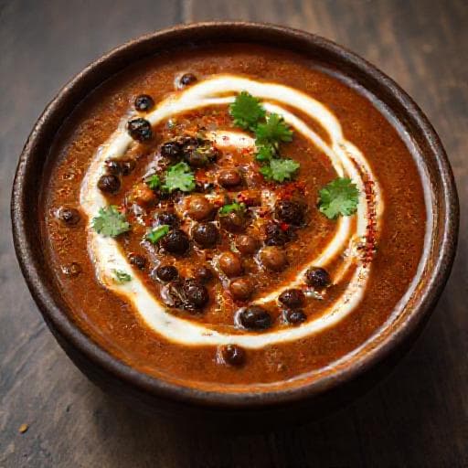 Dal Makhani z Wędzonym Akcentem