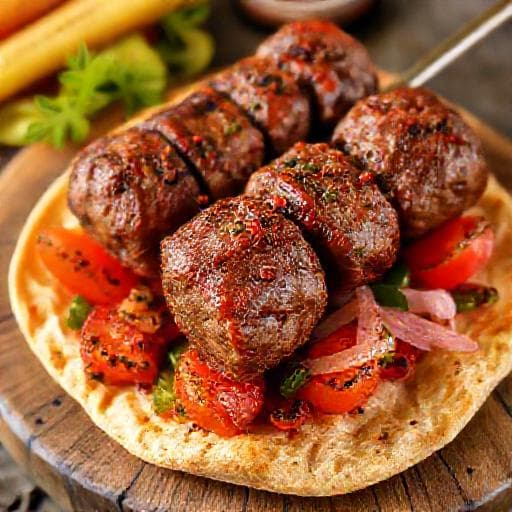 Kofta Kebab po Turecku (Adana Kebab)