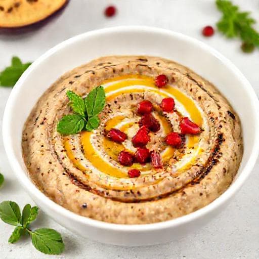 Szybkie Baba Ghanoush z Grilla