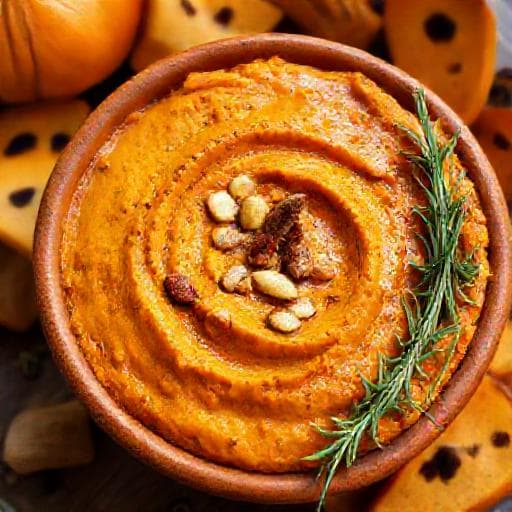 Muhammara z Pieczoną Dynią i Rozmarynem