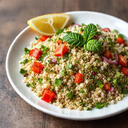 Szybka Tabbouleh z Kuskusem