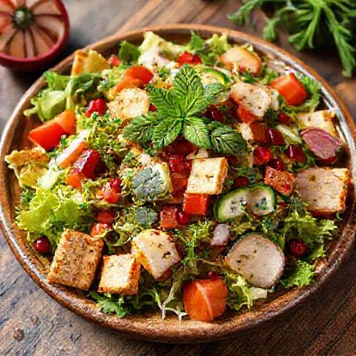 Tradycyjny Fattoush