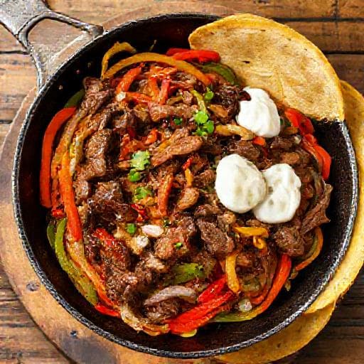 Szybkie Fajitas z Wołowiną z Patelni