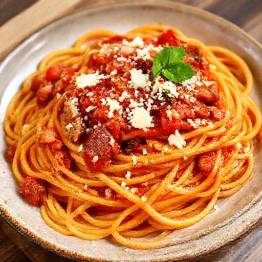 Szybkie Spaghetti all'Amatriciana